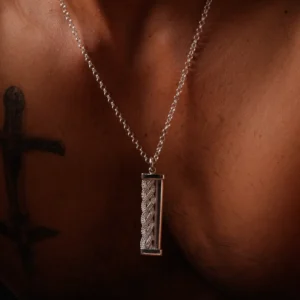 Cadena rolo de plata