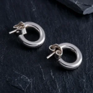 Arete de Plata Anillo