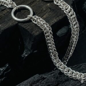 Medio Collar de plata