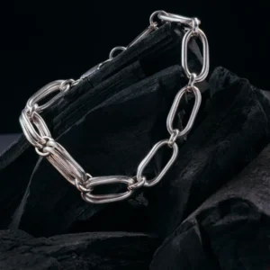 Pulsera de plata ENLACE